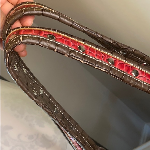 Country style red shoulder bag - Picture 9 of 14